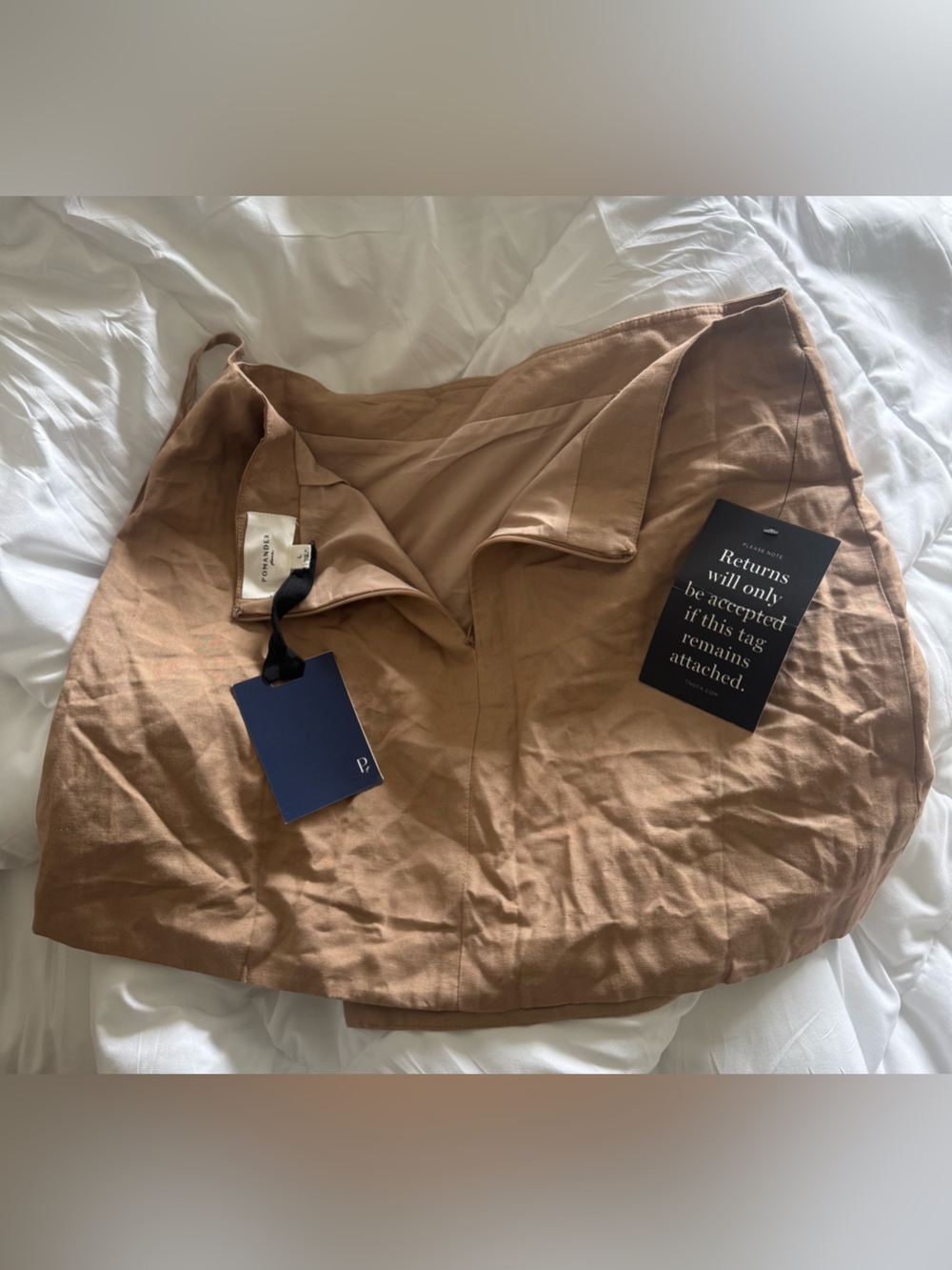NWT Pomander Place Khaki Amelie Skirt - Picture 6 of 6